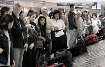 vancouver airport yvr baggage claim stress